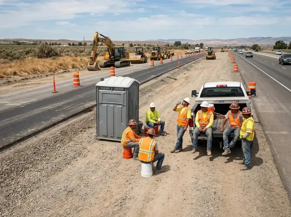 highway-road-construction-crew-007 — frequently asked questions, Porta Potty and Restroom Rentals in Wagoner, OK